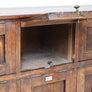Antique Pitch Pine School Storage Cabinet Lockers 2208f