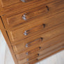 Vintage Oak Apothecary Haberdashery Drawers.