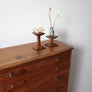 Vintage Oak Apothecary Haberdashery Drawers.