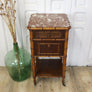 antique_faux_bamboo_marble_french_nightstand_bedside_table