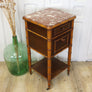 antique_faux_bamboo_marble_french_nightstand_bedside_table