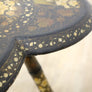 antique_kashmiri_decorative_tripod_table_painted_stool.