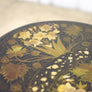 antique_kashmiri_decorative_tripod_table_painted_stool.