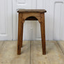 antique_rustic_vintage_pine_stool