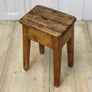 antique_rustic_vintage_pine_stool