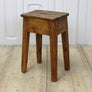 antique_rustic_vintage_pine_stool