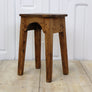 antique_rustic_vintage_pine_stool