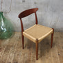 arne_hovmand_teak_mogens_kold_paper_cord_dining_chair.