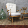 Ercol Model 364 Boucle Easy Chair (Two of a Pair) 1407d