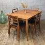 Mid Century Teak Extending Dining Table - 2508a