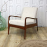 Mid Century Greaves & Thomas Vintage Boucle Armchair 2507k