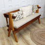 Reclaimed Mid Century Medium Church Pew Bench 2704i