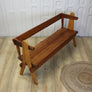 Reclaimed Mid Century Medium Church Pew Bench 2704i