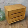 Stag 'C' Range Oak Three Drawer Chest of Drawers (One of a Pair) - 1606b