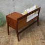 Vintage Chippy Heath Teak Telephone Seat - 0505d