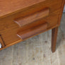 Vintage Chippy Heath Teak Telephone Seat - 0505d