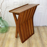 mid_century_teak_church_lectern_restaurant_display_1960s