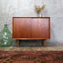Danish Teak Media Cabinet Sideboard - 1609h