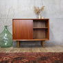 Danish Teak Media Cabinet Sideboard - 1609h