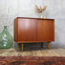 Danish Teak Media Cabinet Sideboard - 1609h
