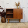 Mid Century Teak Media Cabinet Sideboard 0705e