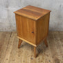 Mid Century Alfred Cox Walnut Bedside Tables x 2 - 0110c