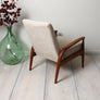 Vintage Greaves & Thomas Boucle Armchair 2703f