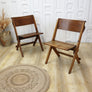 rustic_oak_vintage_folding_church_pew_chairs