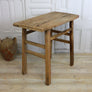Rustic Vintage Elm Console Table 0912e