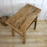 Rustic Vintage Elm Console Table 0912e