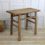 Rustic Vintage Elm Console Table 0912e