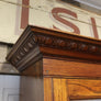 vintage_antique_oak_dresser_kitchen_cabinet_hutch