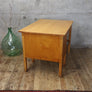Mid Century Rustic Beech School Desk - 1708f