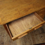 Mid Century Rustic Beech School Desk - 0206c