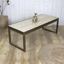 vintage_brass_travertine_coffee_table_midcentury