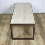 vintage_brass_travertine_coffee_table_midcentury