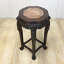 vintage_chinese_carved_marble_hardwood_plant_stand_jardiniere_antique_table