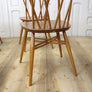 Four Vintage Ercol Model 376 Candlestick Chiltern Chairs 1603c