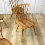 Four Vintage Ercol Model 376 Candlestick Chiltern Chairs 1603c