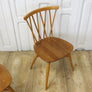 Four Vintage Ercol Model 376 Candlestick Chiltern Chairs 1603c