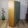 Vintage Esavian School Wooden Lockers Record Storage 2109f