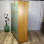 Vintage Esavian School Wooden Lockers Record Storage 2109f