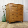vintage_esavian_tall_school_drawers_plan_chest_art_storage
