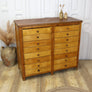 Vintage Shop Haberdashery Chest of Drawers 0509g