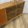 vintage_meredew_oak_display_cabinet_sideboard