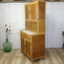 Vintage Oak Freestanding Kitchen Larder Cabinet 0404k
