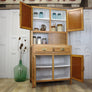 Vintage Oak Freestanding Kitchen Larder Cabinet 0404k