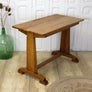 vintage_oak_art_deco_rustic_desk_side_table