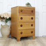 Vintage Oak Rustic Chest of Drawers Tallboy 2205d