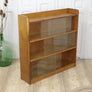 vintage_oak_glazed_bookcase_display_cabinet